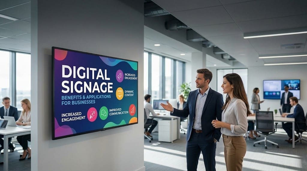 Digital Signage for Businesses: Benefits and Applications